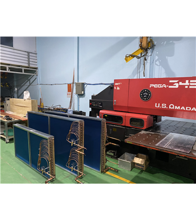 Coil AHU chạy gar - ứng dụng cho nhà máy dược phẩm