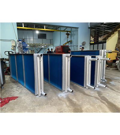 Dàn trao đổi nhiệt - coil AHU khung inox